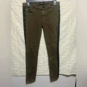 Hudson Luna Super Skinny Ankle Jeans,Grommet SideStrip,Size 27,Great Condition